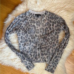 Banana Republic Brown Tan Cardigan Sweater